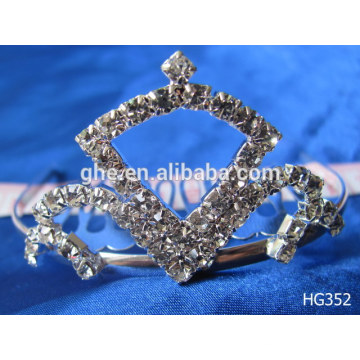 Couronnes de ruban de couronne de perle Couronne couronne de conception simple